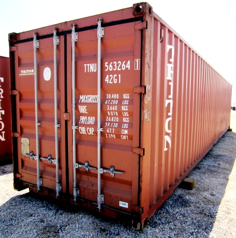 One-trip containers leased by TexBox Storage Containers - Austin Texas